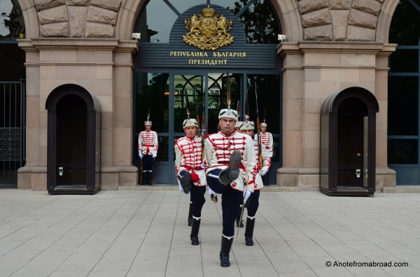 Changing of the guard - Presidential Palace