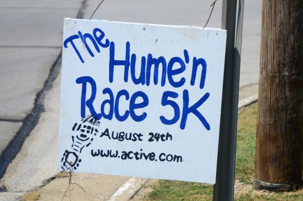 The Hume'n 5K Race