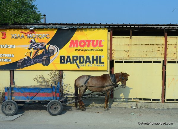 Race car or horse cart - Many contrasts in Serbia