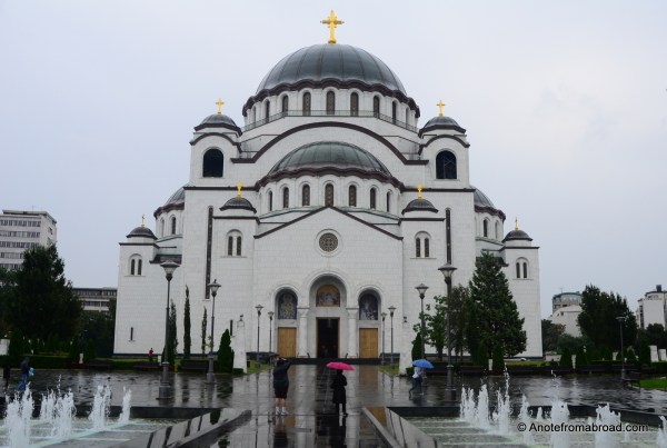 The Cathedral of Saint Sava