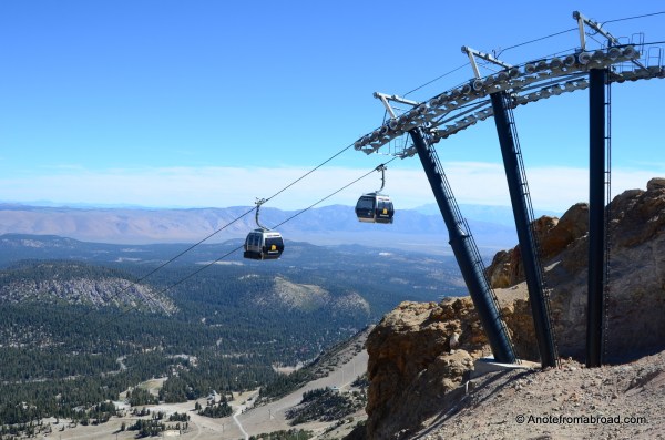 Tram to the top of the mountain