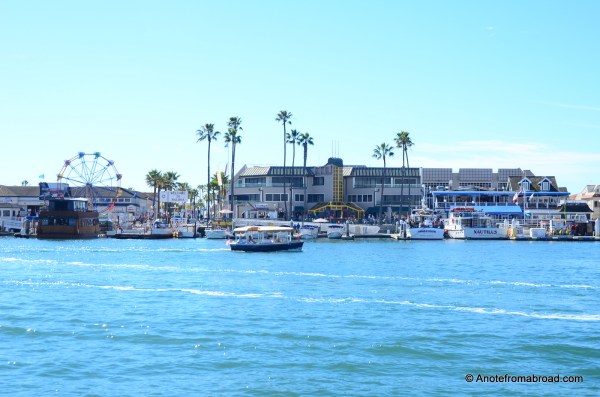 Approaching by ferry