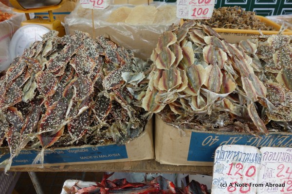 Dried fish for sale