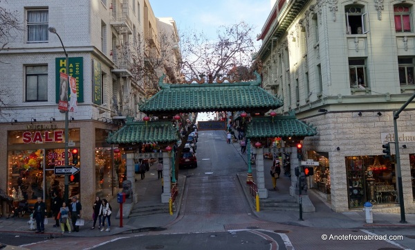 Dragon Gate - entrance to China Town