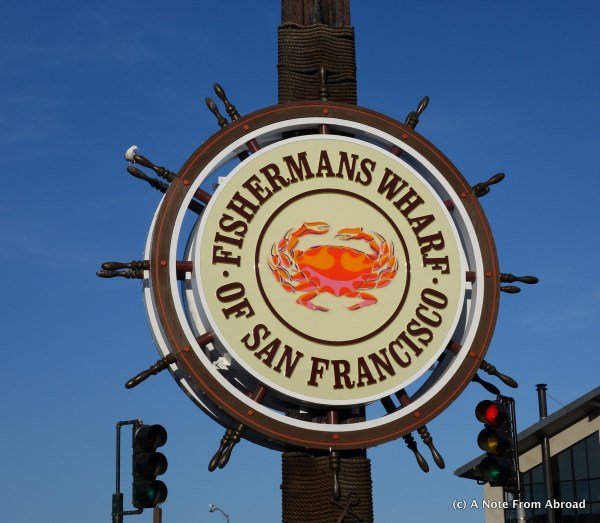 Fisherman's Wharf sign