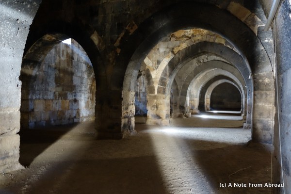 Rear interior section