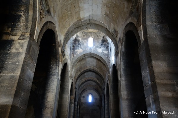 Rear interior section