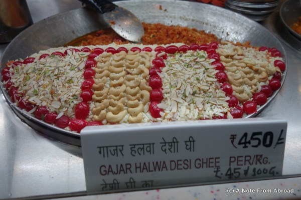 Don't know what it was, but in the window of a bake shop.