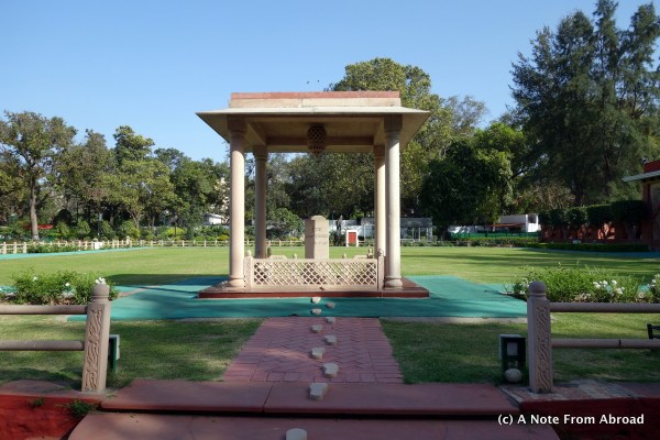 Place where Gandhi was killed