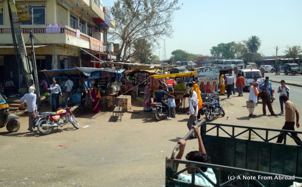 Through the bus window