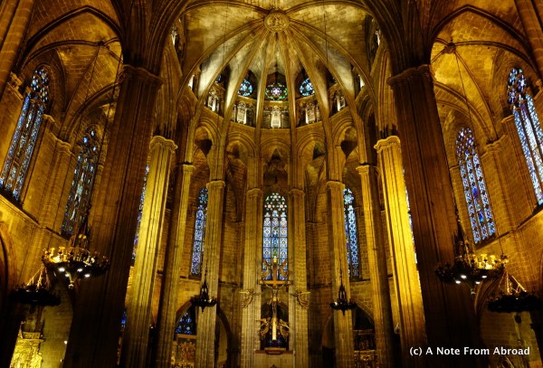 Barcelona Cathedral Interior