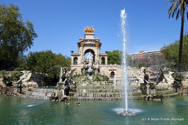 Fountain in the park