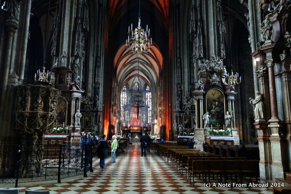 Of course I went inside the cathedral...