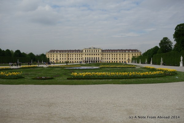 Schönbrunn Palace and gardens