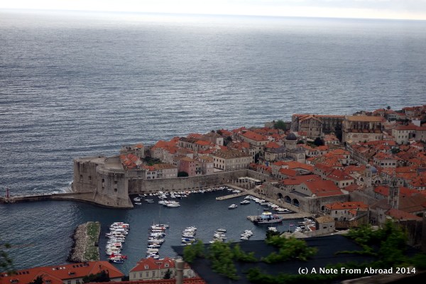 Old harbor in Dubrovnik