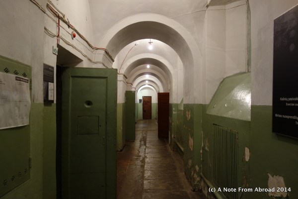 Hallway at the interrogation center