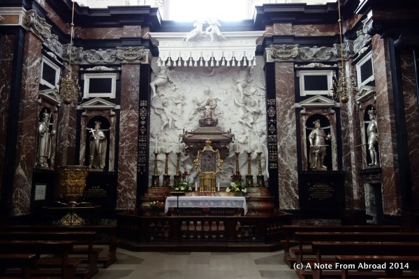 Royal chapel of Vilnius Cathedral