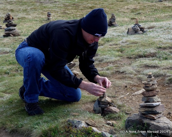Tim creating our own monument?
