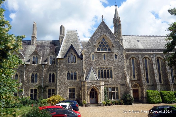 Building we passed on the way to Whitstable.  I think it is a school.
