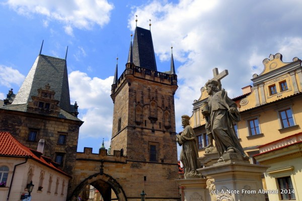 One of the entry gates