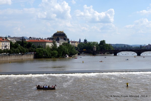 View from the Charles Bridge