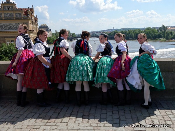 All dressed up and having fun