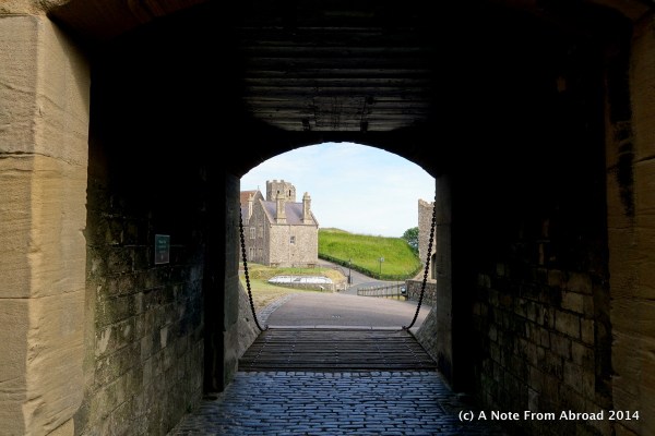 One of several gates that had a drawbridge