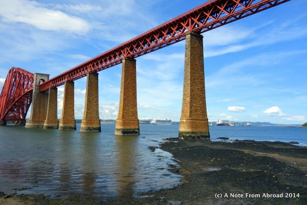 Forth Train Bridge at Queensferry - taken at Hawes Pier