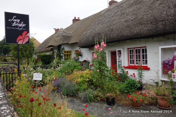 Thatched house in Adare