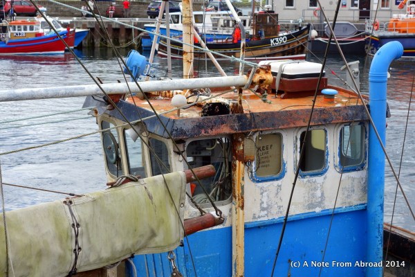 A still sea-worthy fishing boat