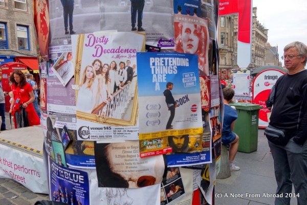 ALL kinds of plays are being advertised