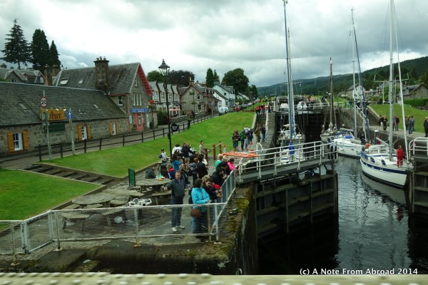 Lock system at the Loch