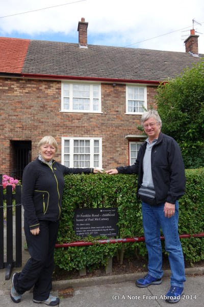 Paul McCartney's childhood home