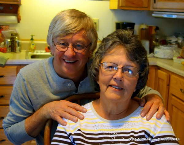 Tim and his step-mom (Nancy)