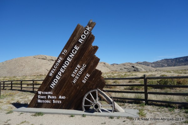 Independence Rock State Memorial Site
