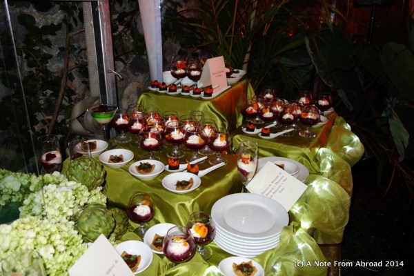 Just a small portion of the dessert bar