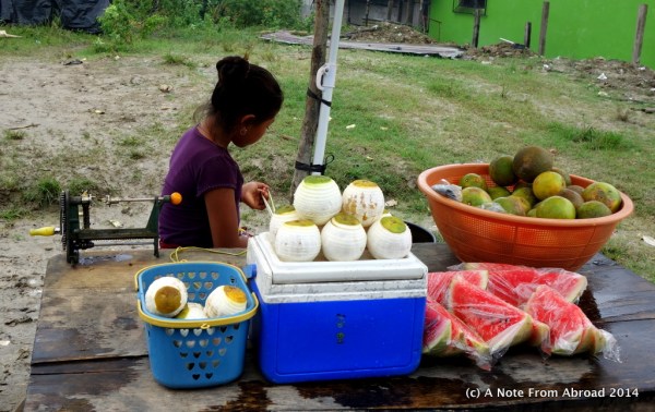 I fell in love with these peeled oranges. They were cut in half, then spread with roasted/crushed pumpkin seeds and topped with a squeeze of lime