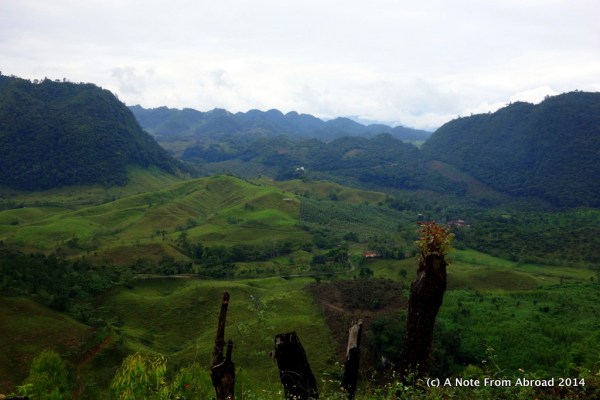 On the road from Semuc Champey toward Coban