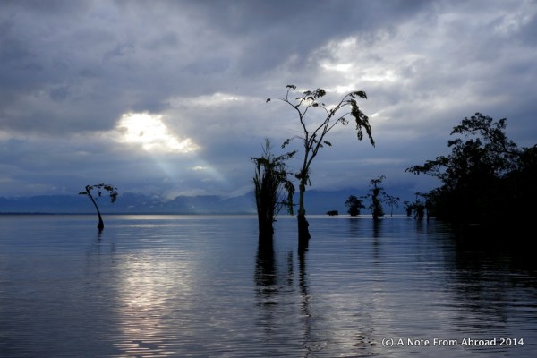 Dreary morning on Lake Isabel