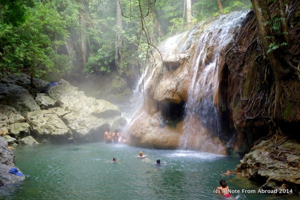 I was the only "blond" in swimming