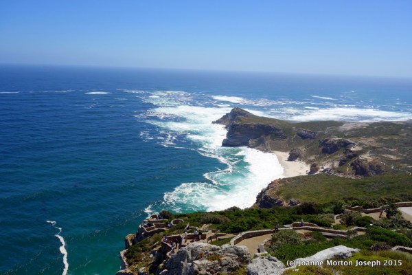View after taking the funicular to the top.