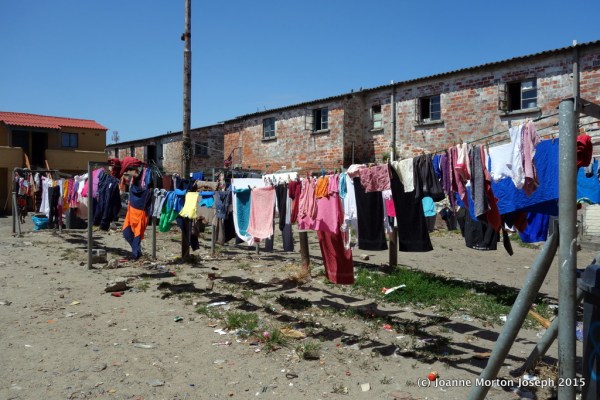 Communal courtyard area
