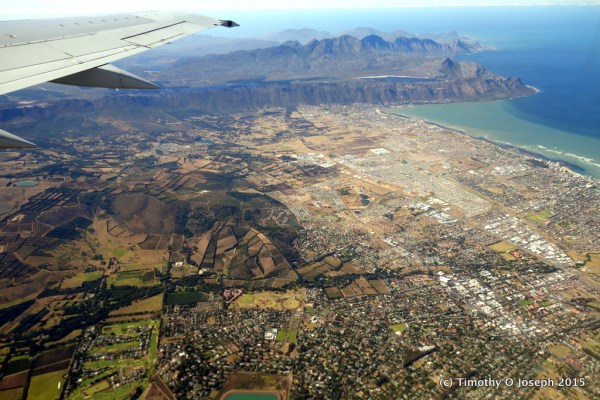 Cape Town from the air