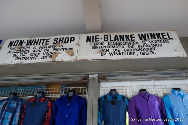 A non-white shop