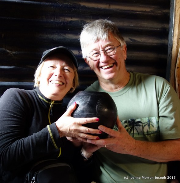 Just a smile and passed on down the line...