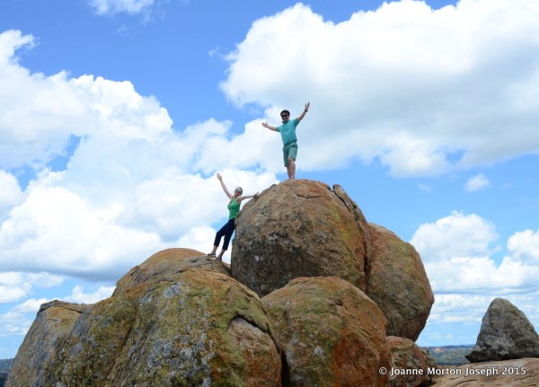 Is the view even better from up there? Ben and Yulia climbed to check it out.