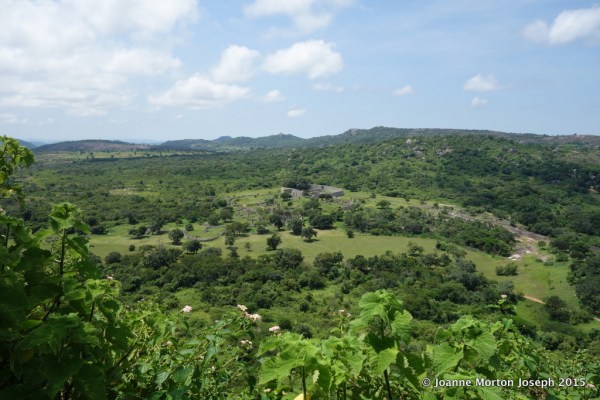 View from the top of the hill