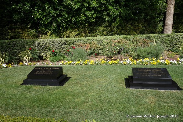 Burial site for both President and Mrs Nixon