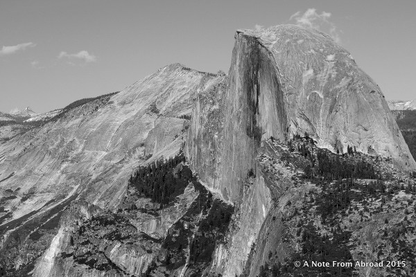 Half Dome from Glacier Point