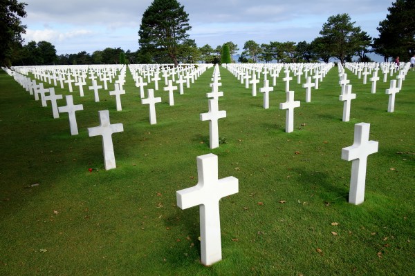 American Cemetery which overlooks Omaha Beach
